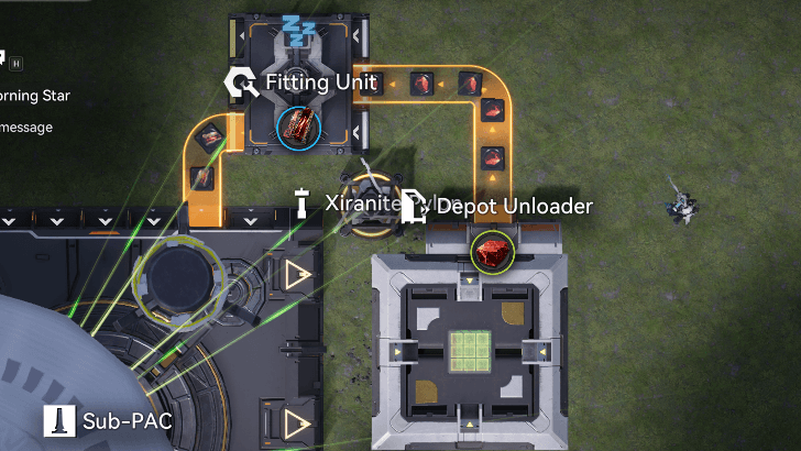 Transport Out Items from Depot Hub
