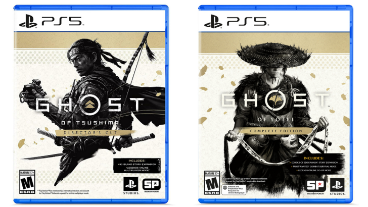 ghost of yotei ps5 physical copies