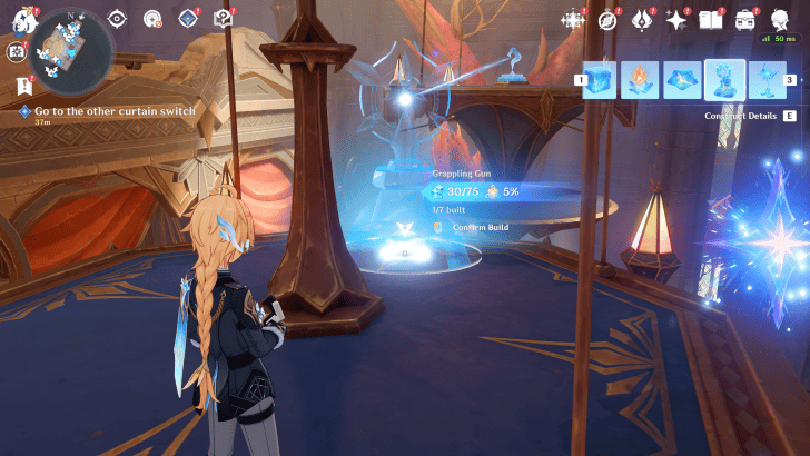 Build a Grappling Gun to Pull the Second Chandelier