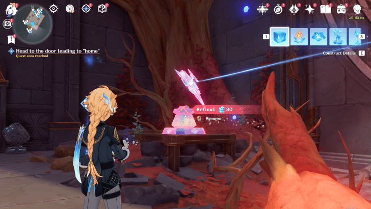 Remove the Grappling Gun Pulling the Dial