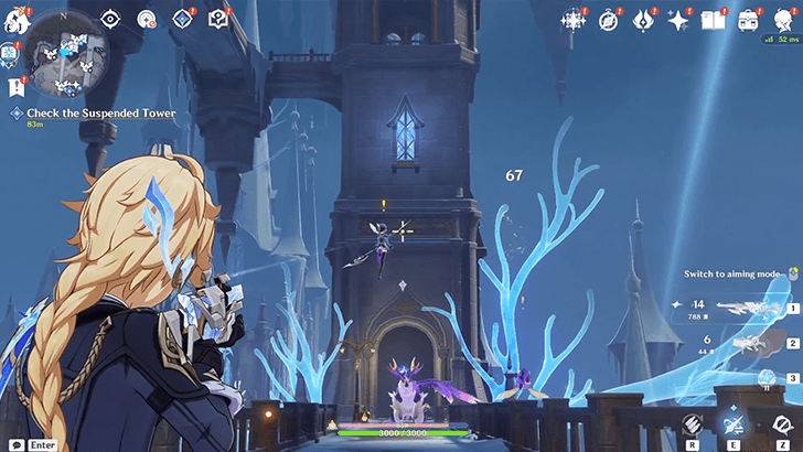 Check the Suspended Tower