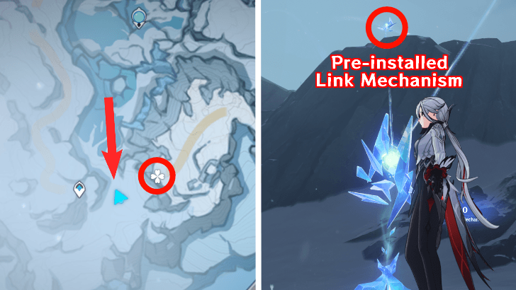 Genshin Impact - How to Get to House of Hesperides Banner - Climb the Mountain to the East