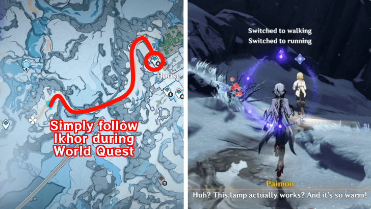 Genshin Impact - How to Get to House of Hesperides Banner - Follow Ikhor