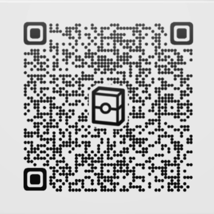 Flutter Mane ex and Mega Gardevoir ex Deck 2D Pattern QR Code