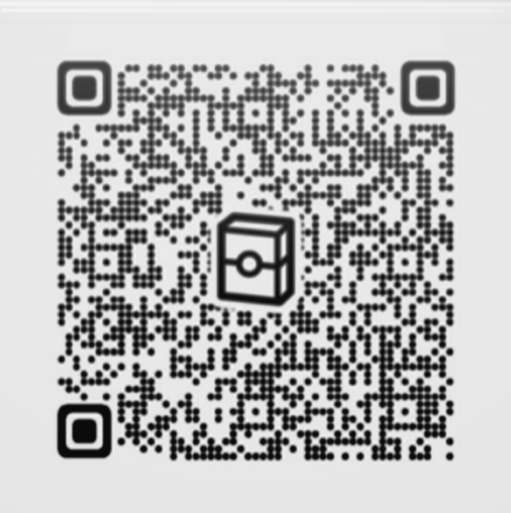 Mega Lucario ex and Hitmonlee Deck 2D Pattern QR Code