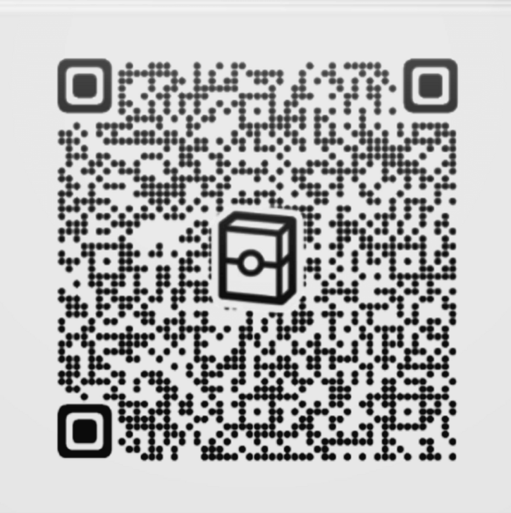 Terapagos ex Deck 2D Pattern QR Code