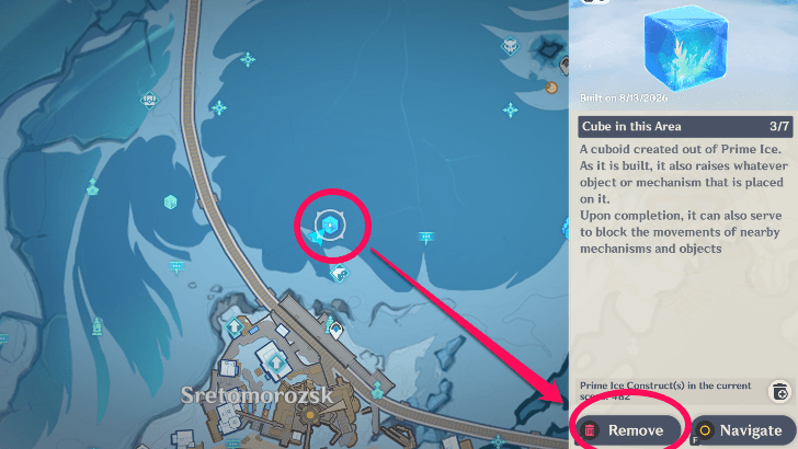 Genshin Impact - PIC - Remove via Map