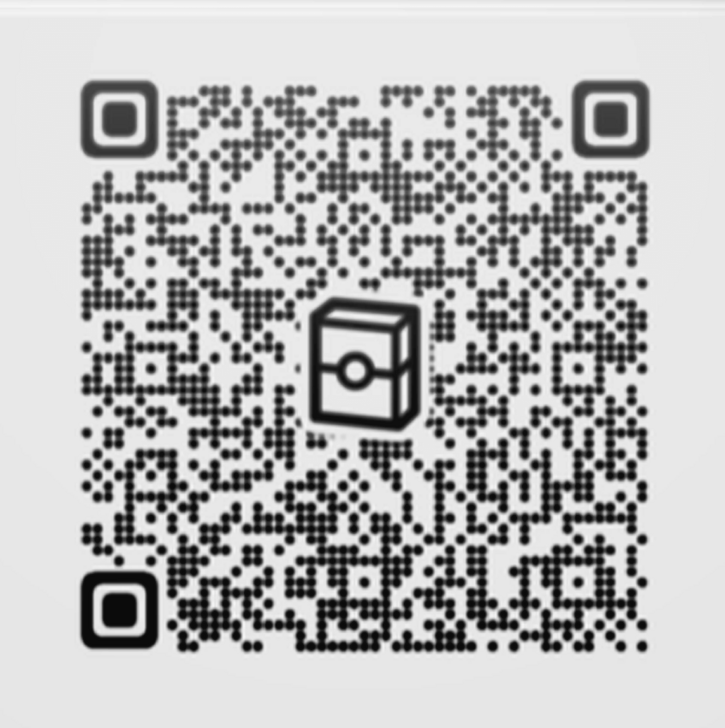 Mega Sceptile ex and Pheromosa Deck 2D Pattern QR Code