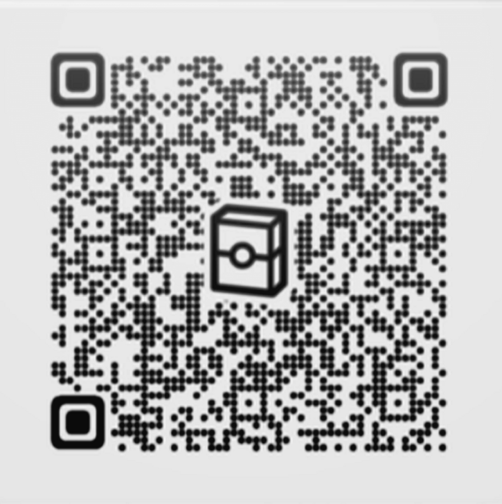Mega Heracross ex and Leafeon ex Deck 2D Pattern QR Code