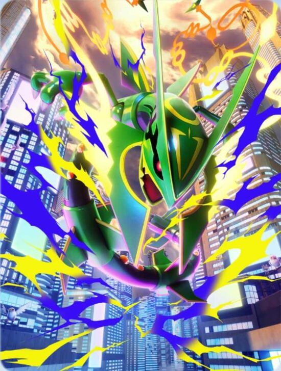 Ruler of the Skies Mega Rayquaza Cover Binder Cover