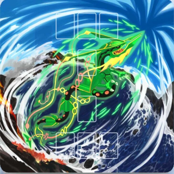 Mega Rayquaza Playmat Playmat
