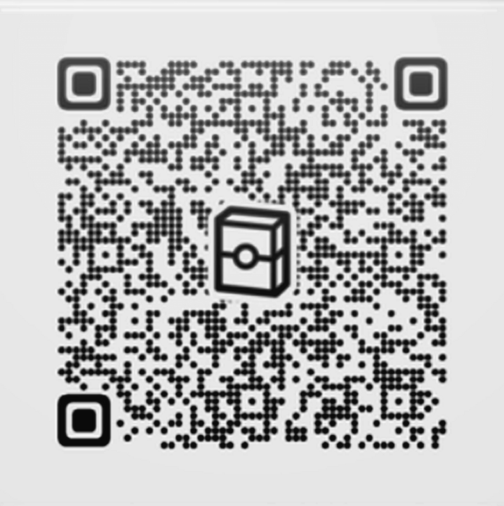 Vaporeon ex and Suicune ex Deck 2D Pattern QR Code