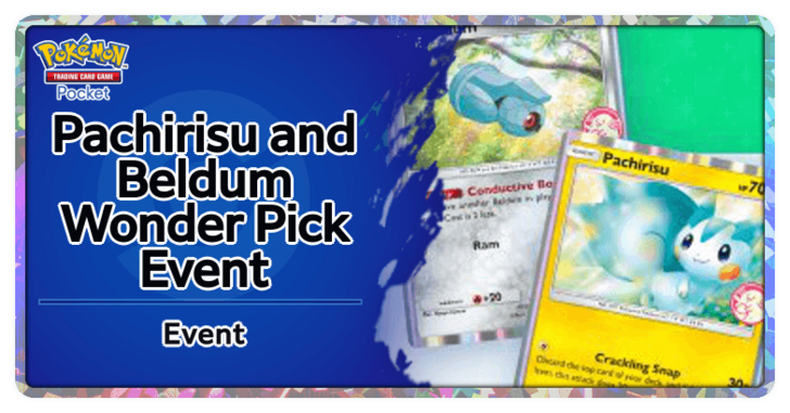 Pokemon TCG Pocket - Pachirisu and Beldum Wonder Pick Event