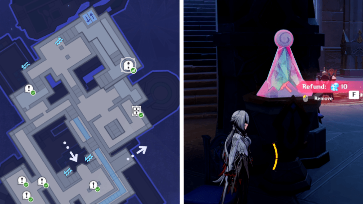 Genshin Impact - House of Hesperides Entertainment - Mischievous Jack Frost Location