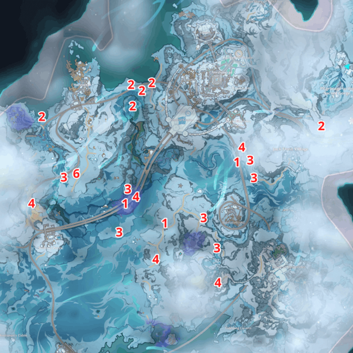 Aberrant Chimeric Monsters Locations