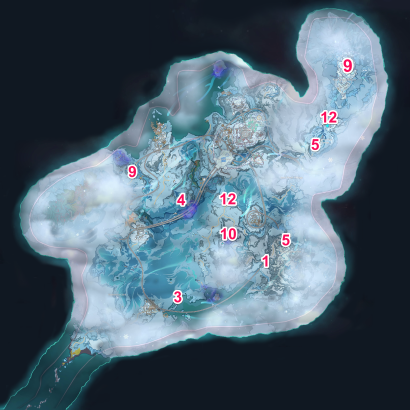 Genshin - Fae of the Crystalline Flesh Locations