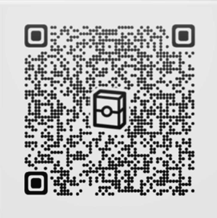 Mega Slowbro ex and Mantyke Deck 2D Pattern QR Code