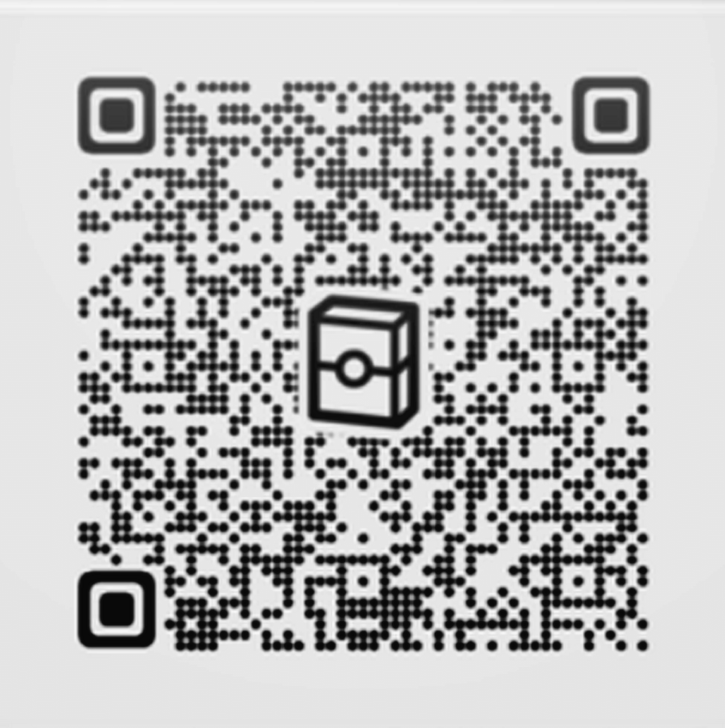 Mega Manectric ex and CB Magnezone Deck 2D Pattern QR Code