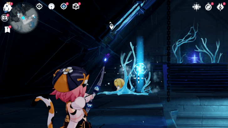 Genshin Impact - House of Hesperides Entertainment - Suspicious Ceiling Cryo Monument 2