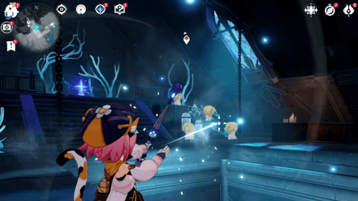 Genshin Impact - House of Hesperides Entertainment - Suspicious Ceiling Cryo Monument 4