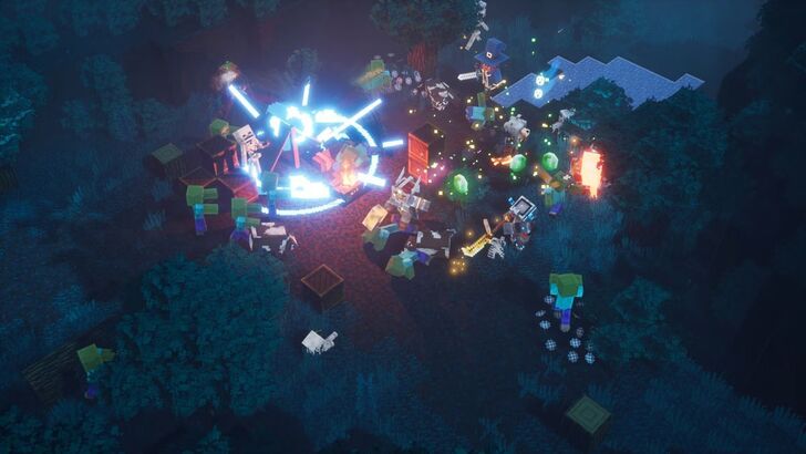 Hero and a Swarm of Mobs
