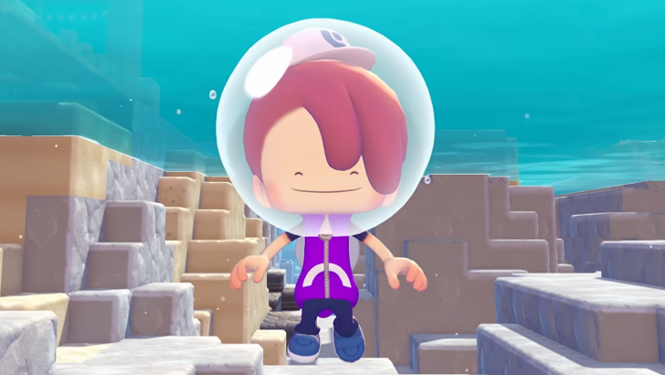 pokemon pokopia ditto diving