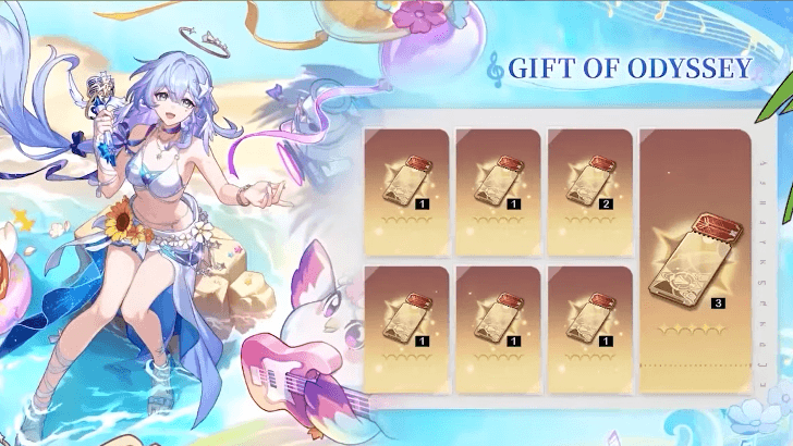 HSR 4.5 Events - Gift of Odyssey