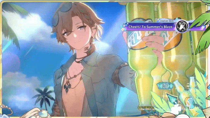HSR - Aventurine - Waveflair Elation Skill