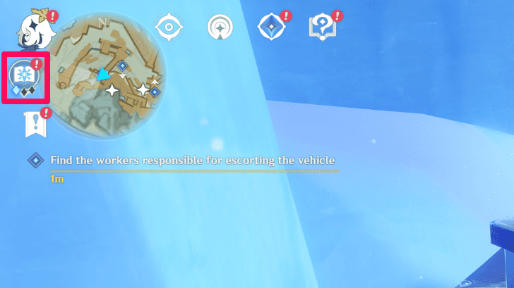 Access the Snezhnaya Adventurer Journal
