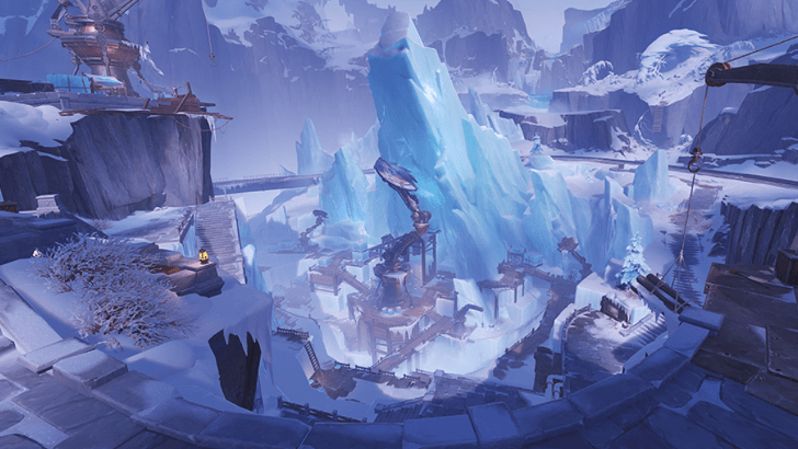 Genshin - Snezhnaya Viewpoint - Prime Ice Excavation Site