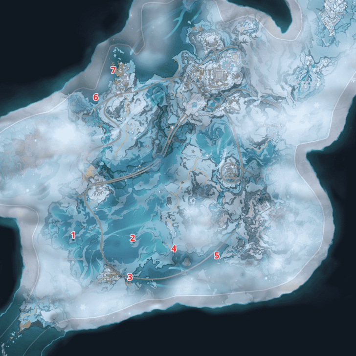 7.0 Fishing Spots