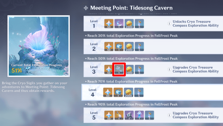 Snezhnaya Shrine of Depths Key The Tidesong Cavern Meeting Point