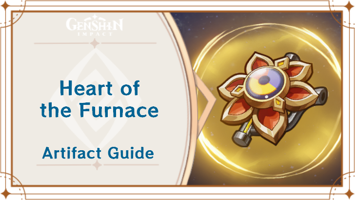 Genshin Impact - Heart of the Furnace Top Banner