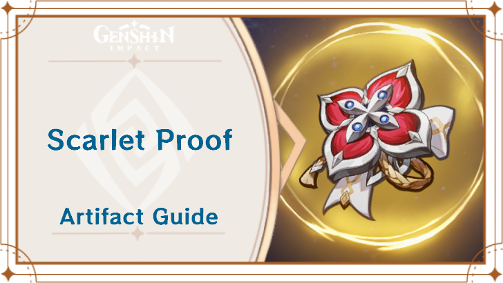 Genshin Impact - Scarlet Proof Top Banner