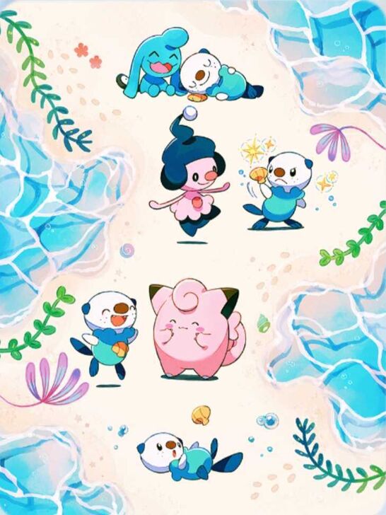 Oshawott Cover Binder Cover