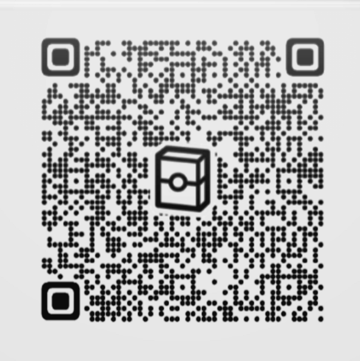 Meowscarada ex and Pheromosa Deck 2D Pattern QR Code