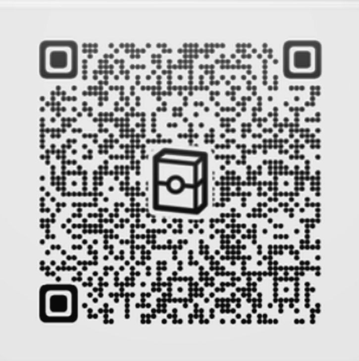 PW Pawmot and Raikou ex Deck 2D Pattern QR Code