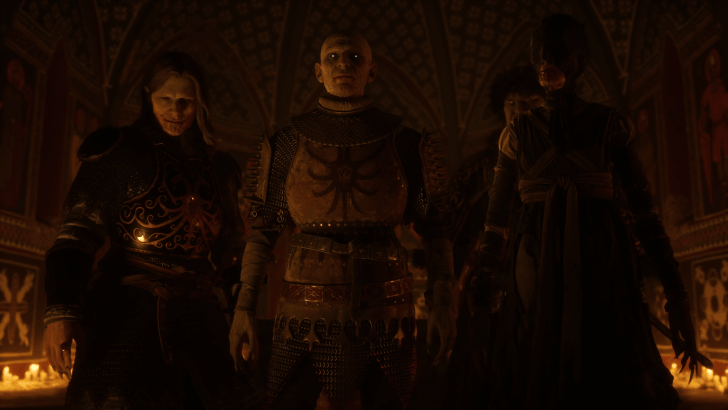 Brencis and his vampire officers