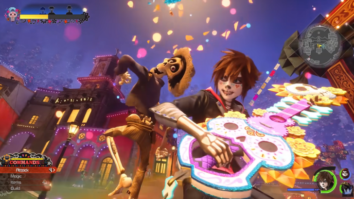 Sora with Hector and Miguel
