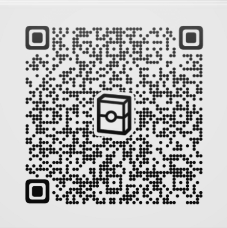 Mega Gardevoir ex and Mimikyu ex Deck 2D Pattern QR Code