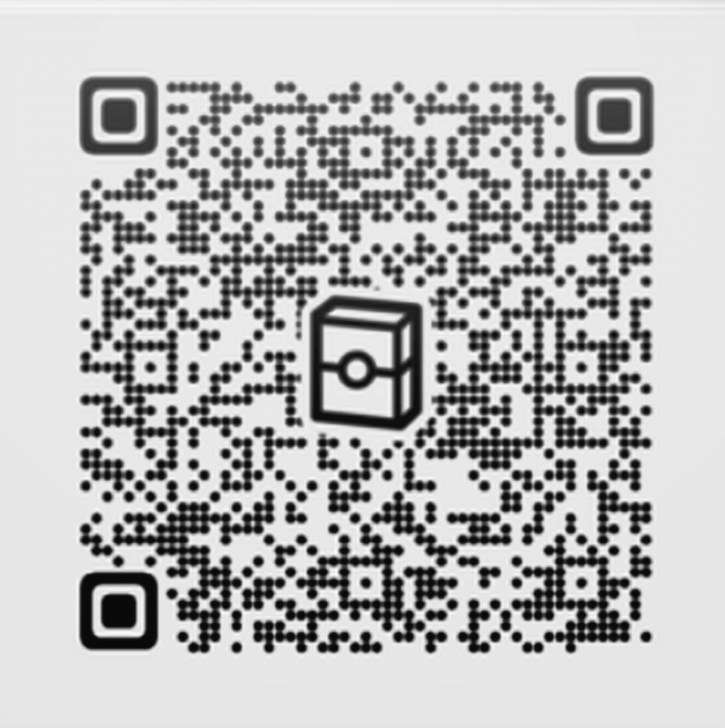 Mega Kangaskhan ex and Darkrai ex Deck 2D Pattern QR Code