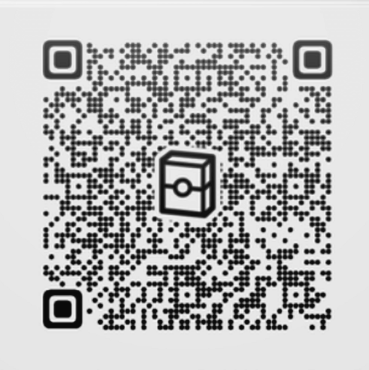 Mega Kangaskhan ex and Greninja Deck 2D Pattern QR Code