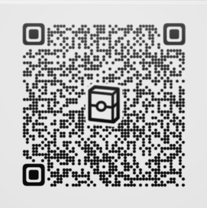 Mimikyu ex and Greninja Deck 2D Pattern QR Code