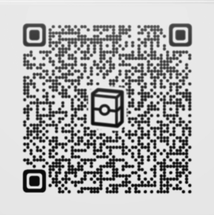 CB Ditto and Rampardos Deck 2D Pattern QR Code