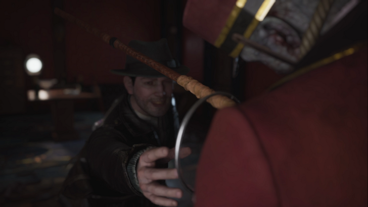 the sinking city 2 calvin reaching for set of keys