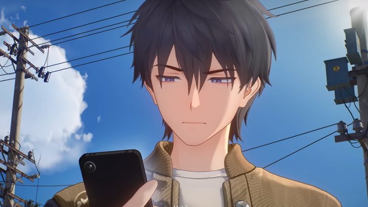 ananta captain looking at phone