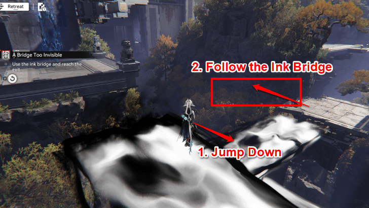 A Bridge Too Invisible Step 8