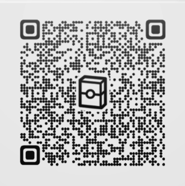 Mega Venusaur ex Deck 2D Pattern QR Code