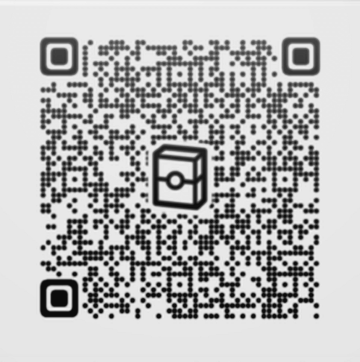 Mega Lopunny ex and CB Magnezone Deck 2D Pattern QR Code