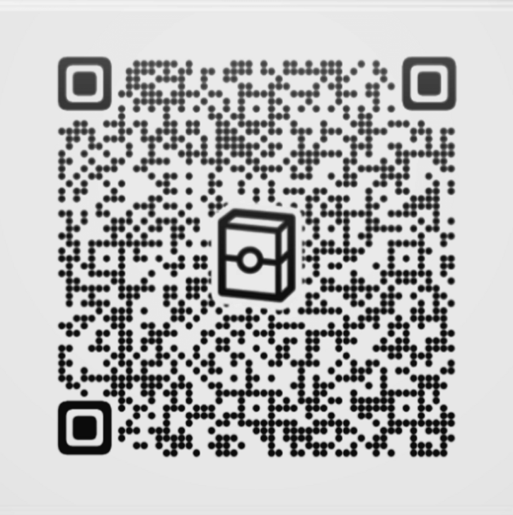 Whimsicott ex and Meowscarada Deck 2D Pattern QR Code